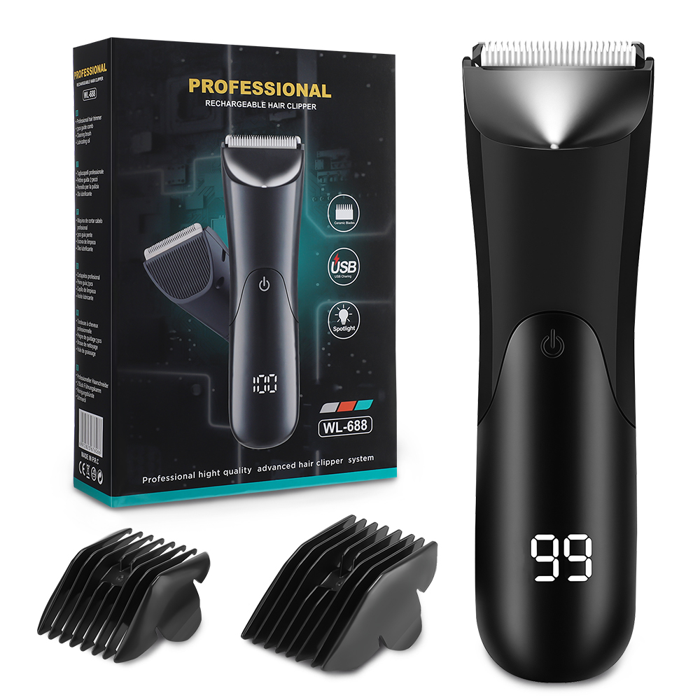 Men'S Grooming Razor Kit - Man Beard Shaver Electric Groin Body
