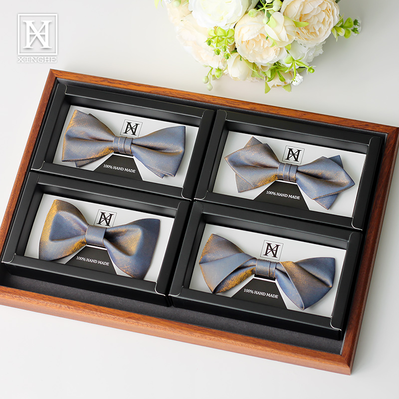 Silk bow tie wedding male groo - Men'S Grooming For Wedding review and price