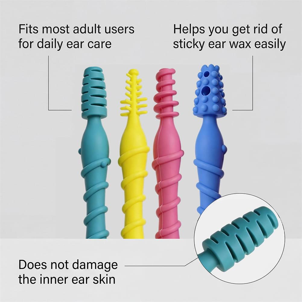 4Pcs Soft Silicone Ear Wax Rem - Ear Wax Remover review and price