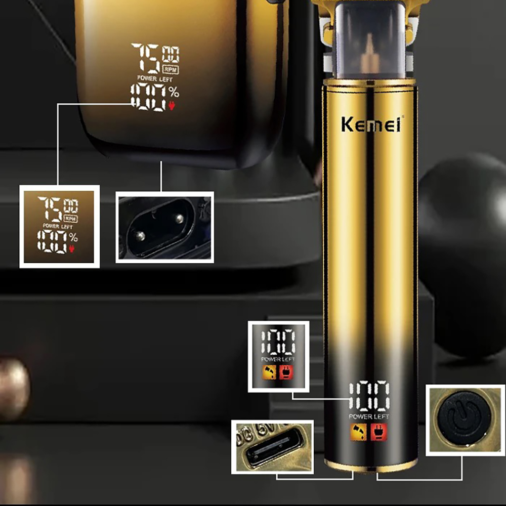 Kemei Hair Trimmer Electric Ra - Men'S Grooming Razor Kit review and price