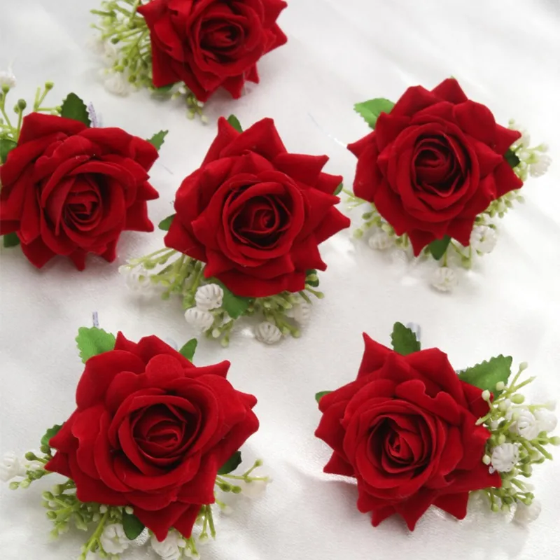 6PCS/set Boutonniere for Men G - Men'S Grooming For Wedding review and price