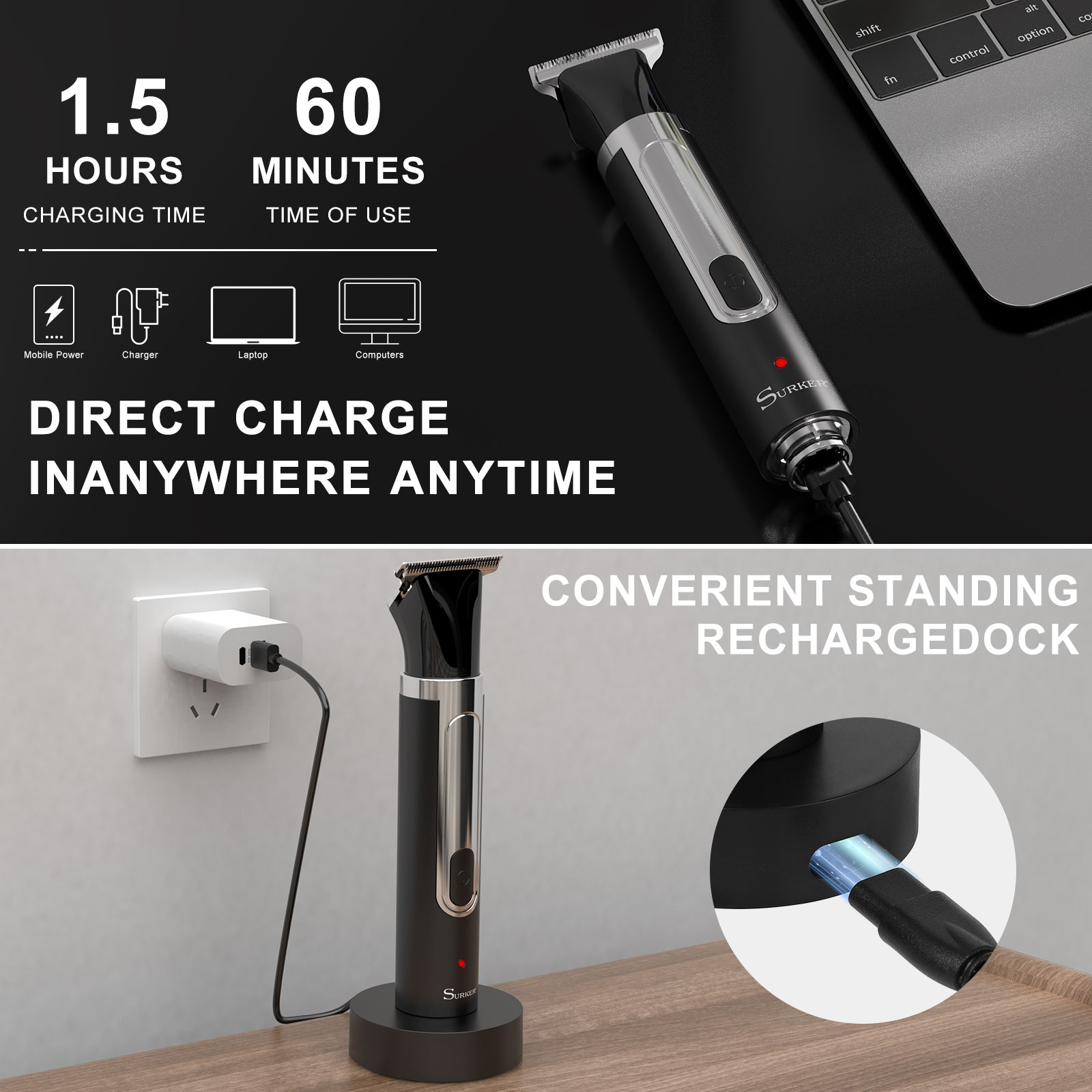 Surker 4-in-1 Shaver for Men G - Men'S Grooming Razor Kit review and price