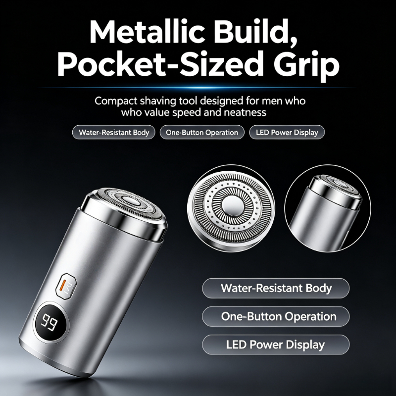 IPX7 Waterproof Pocket Sized E - Men'S Grooming Razor Kit review and price