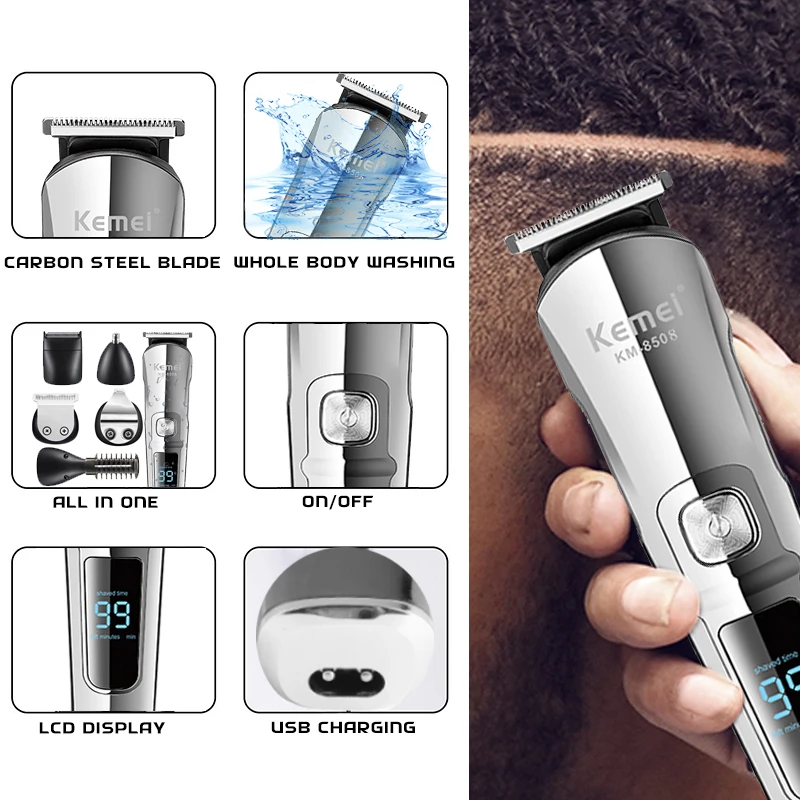 Kemei Professional Multifuncti - Men'S Grooming Razor Kit review and price